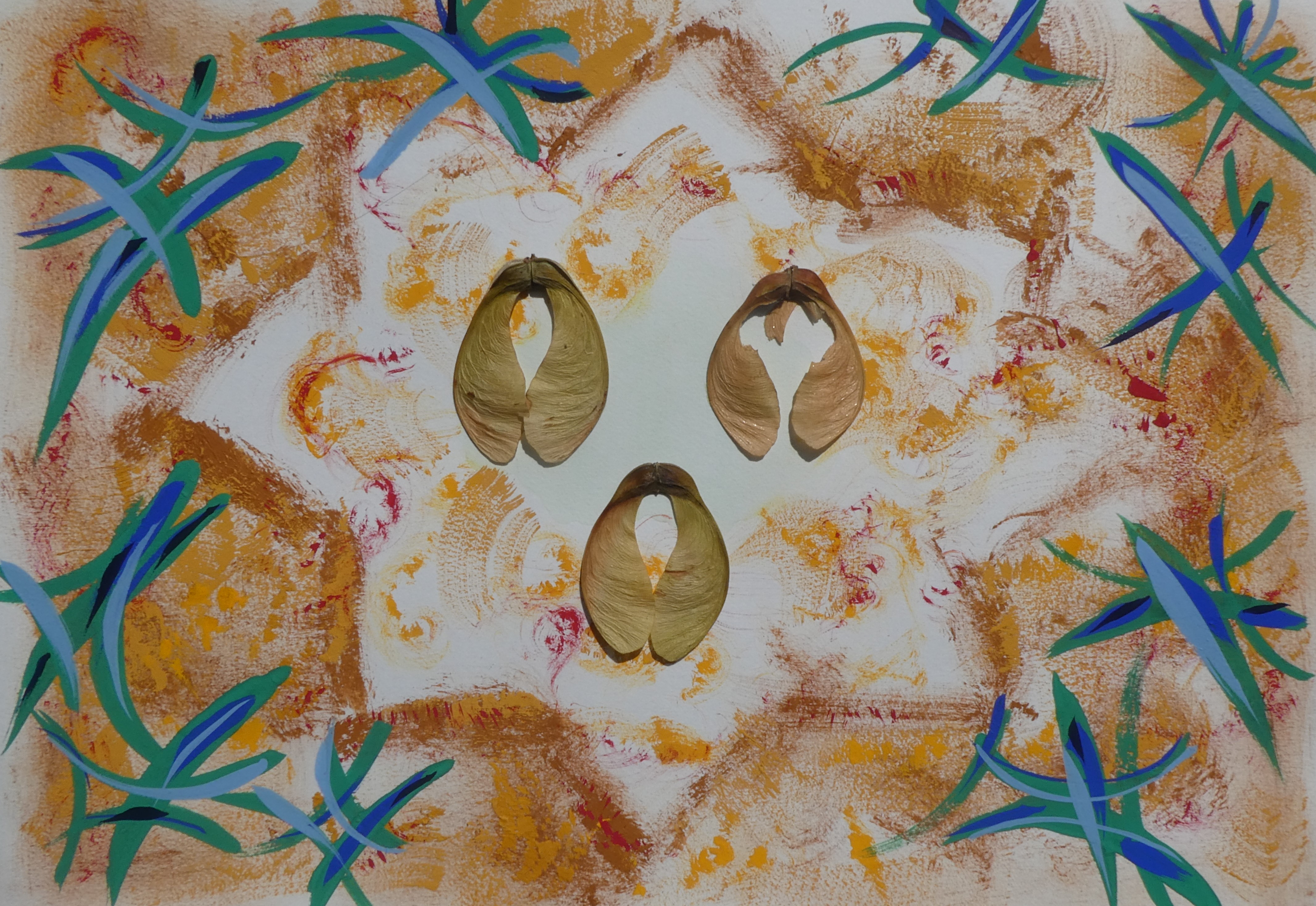 Seeds and painting II